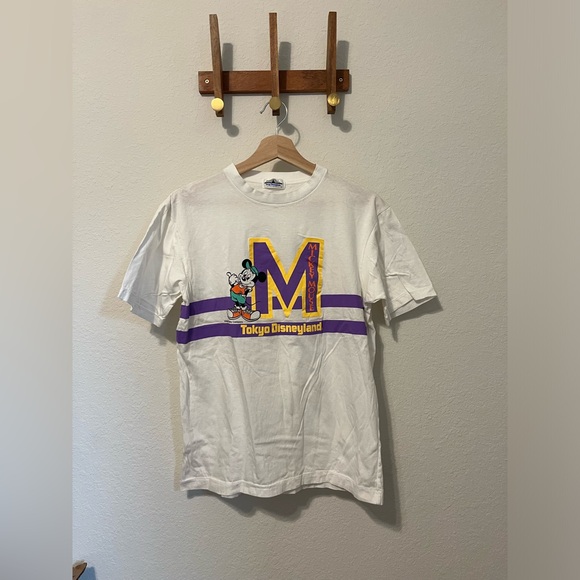Disney Other - RARE! Tokyo Disneyland Park Merch Mickey Mouse Tshirt